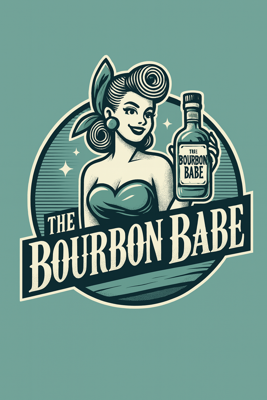 The Bourbon Babe logo